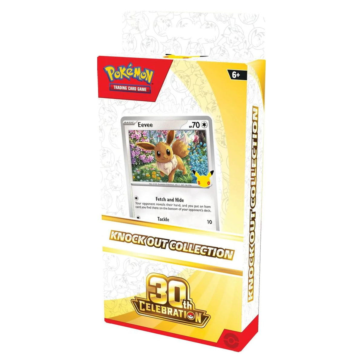 Pokémon 30th Celebration Knock Out Collection Eevee Verpackung