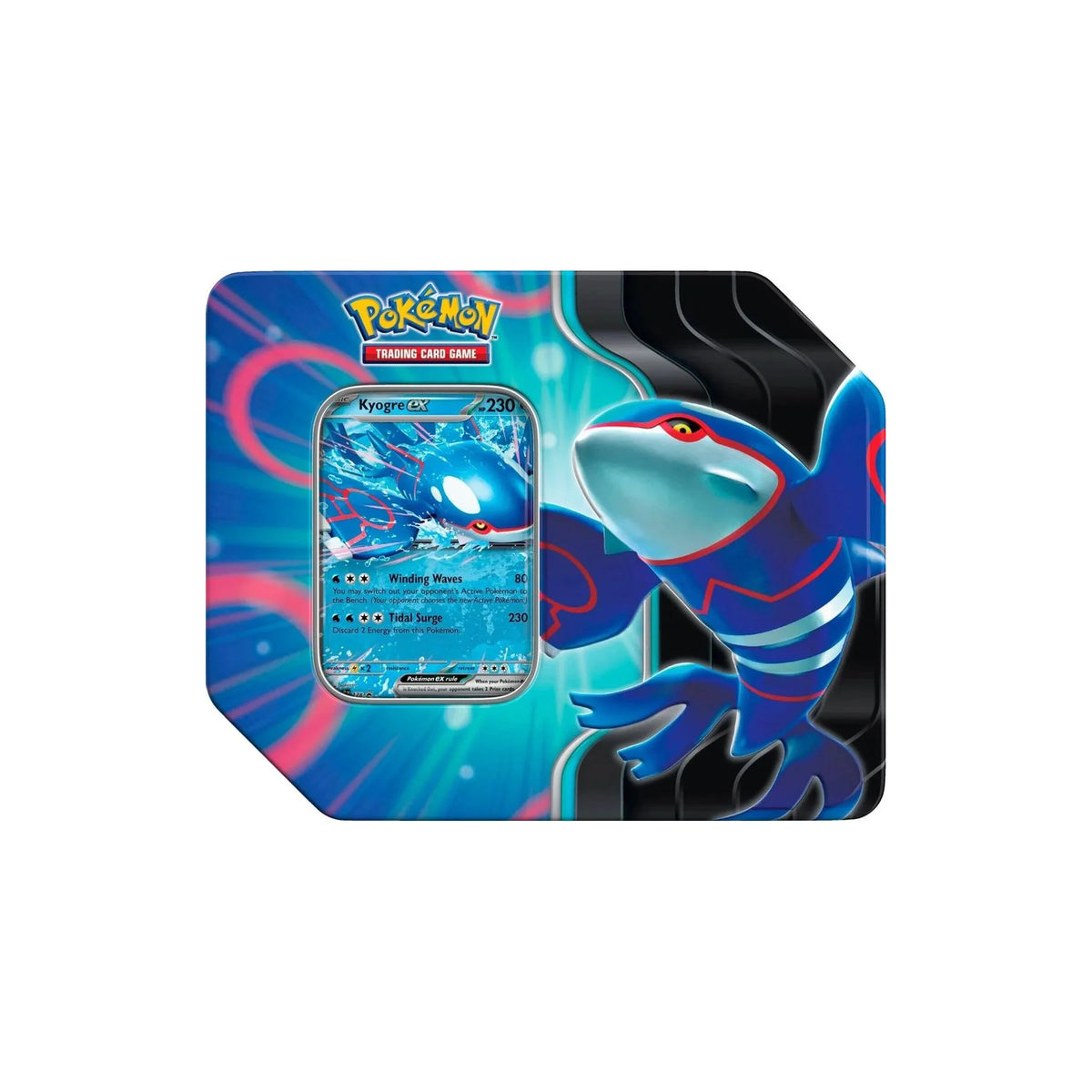 Pokémon Azure Legends Tin Kyogre ex Englisch