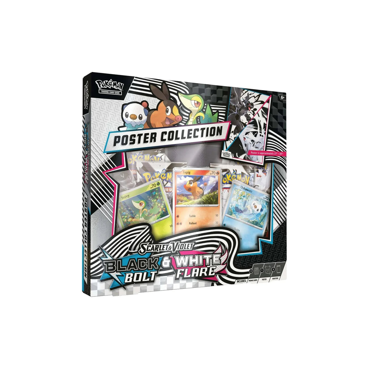 Pokémon Black Bolt & White Flare Unova Poster Collection Englisch