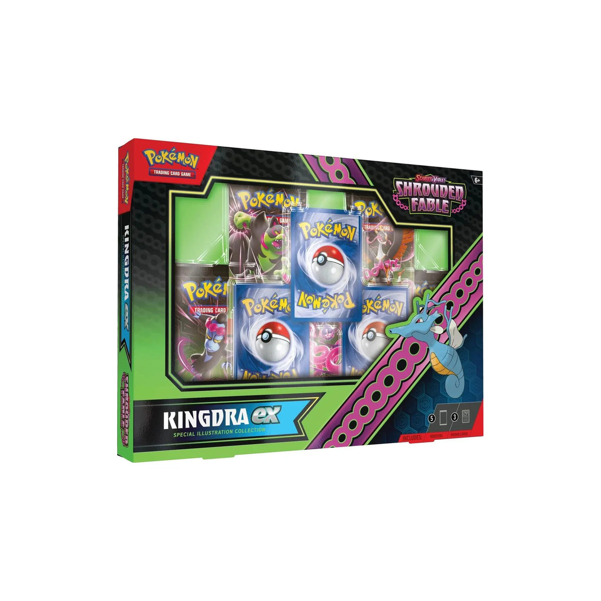 Pokémon Kingdra ex Special Illustration Collection Box, Englisch
