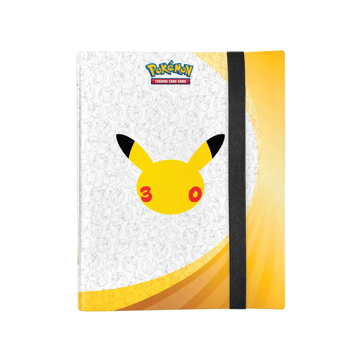 Sammelordner im 30-Jahre-Design mit Pikachu