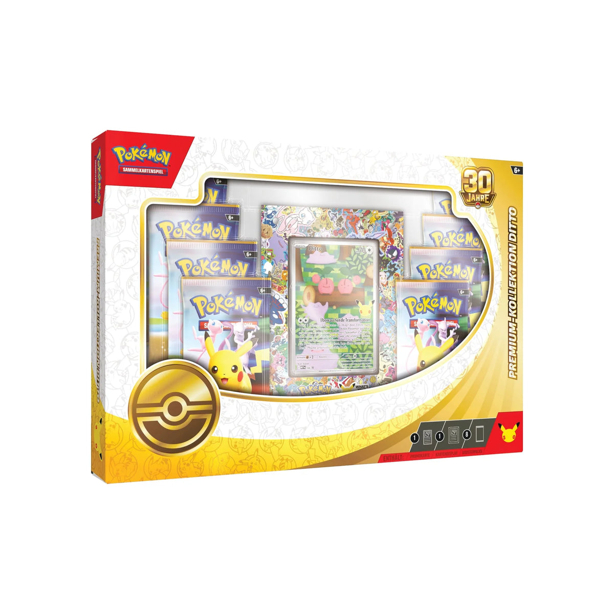 Pokémon 30 Jahre Premium-Kollektion Ditto Verpackung