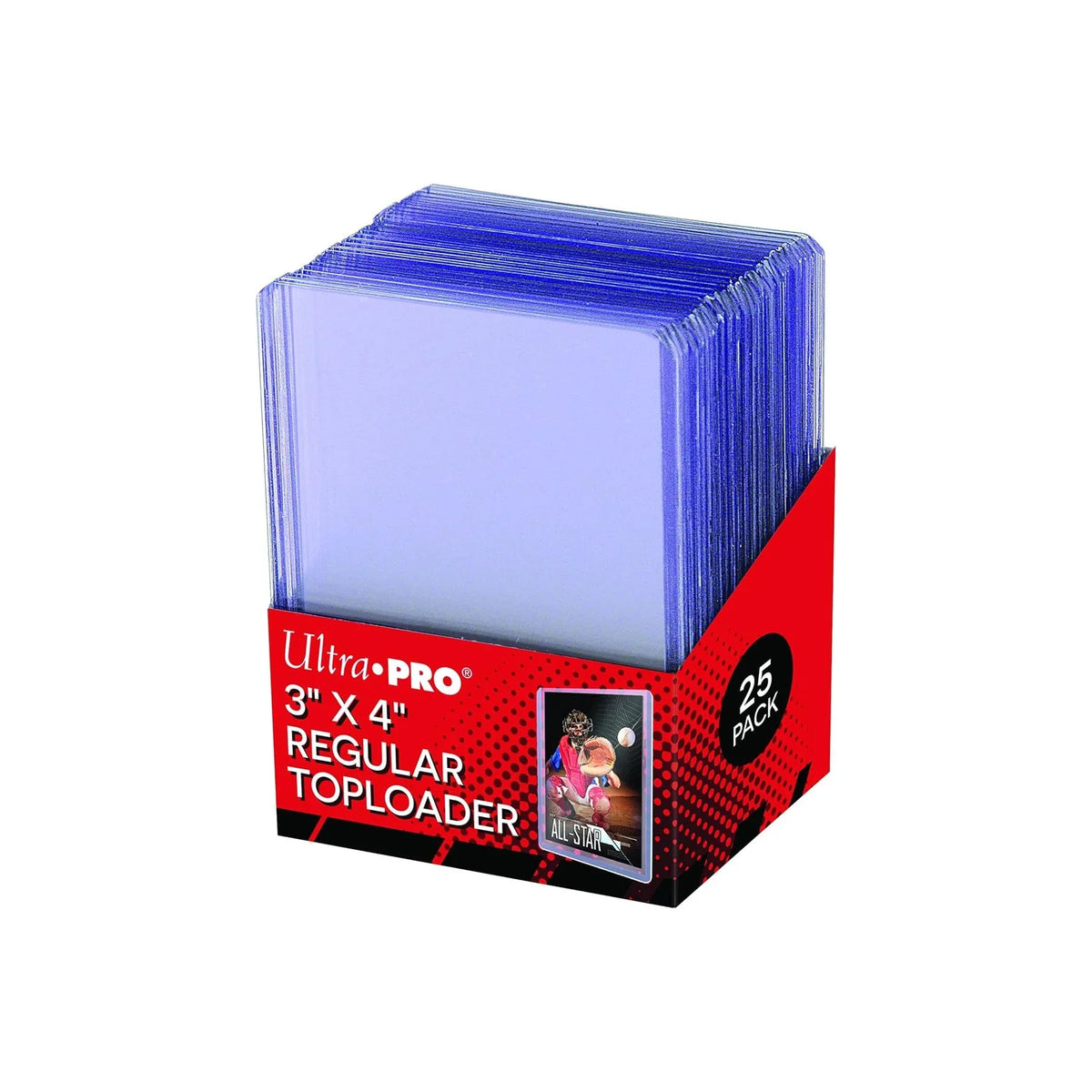 Ultra Pro Regular Toploader, 25 Stück