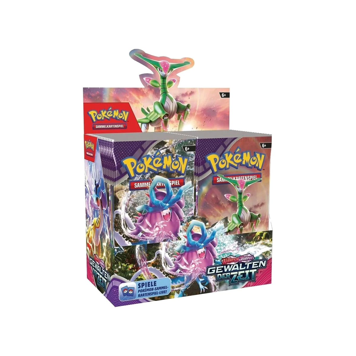 Pokémon Gewalten der Zeit Display – Deutsch