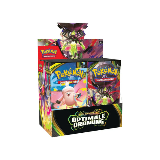 Pokémon Optimale Ordnung 36er Display – Deutsch