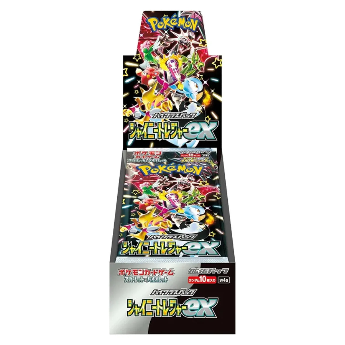 Pokémon Shiny Treasure ex SV4a Display – Japanisch