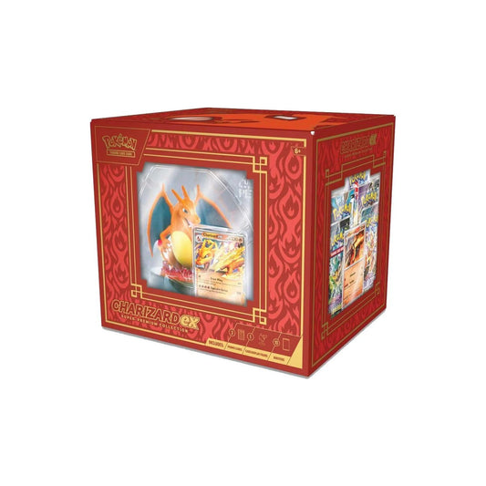 Pokémon Charizard ex Super-Premium Collection (Englisch), Box-Vorderseite
