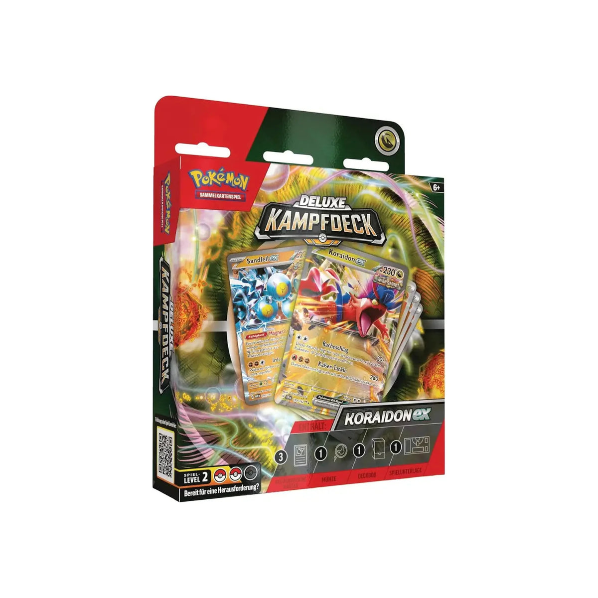Pokémon Deluxe-Kampfdeck Koraidon-ex Verpackung