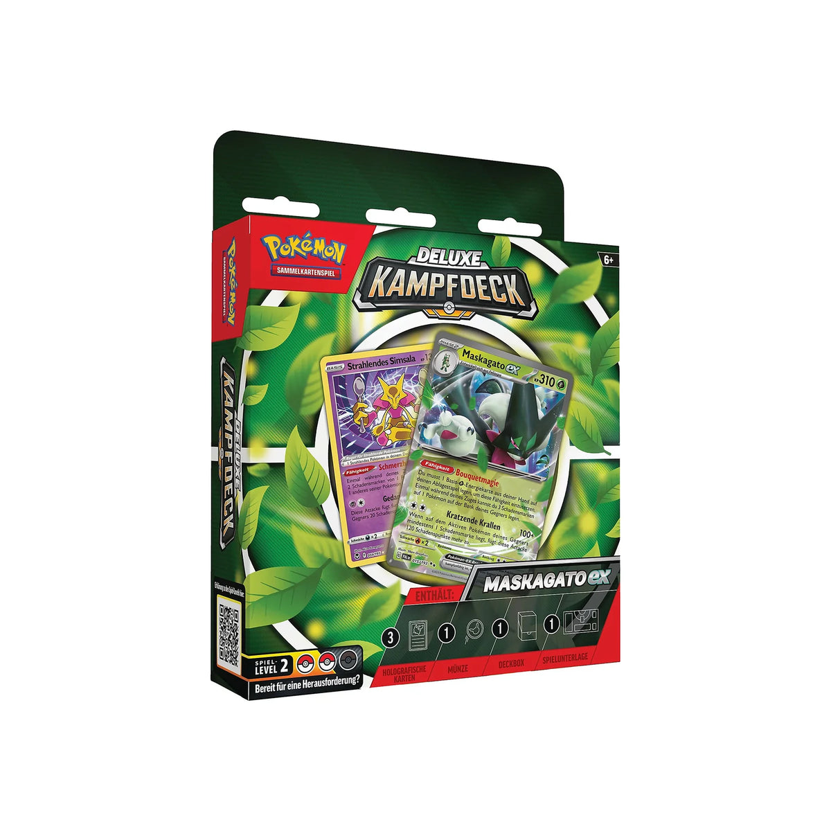 Pokémon Deluxe-Kampfdeck Maskagato-ex Verpackung