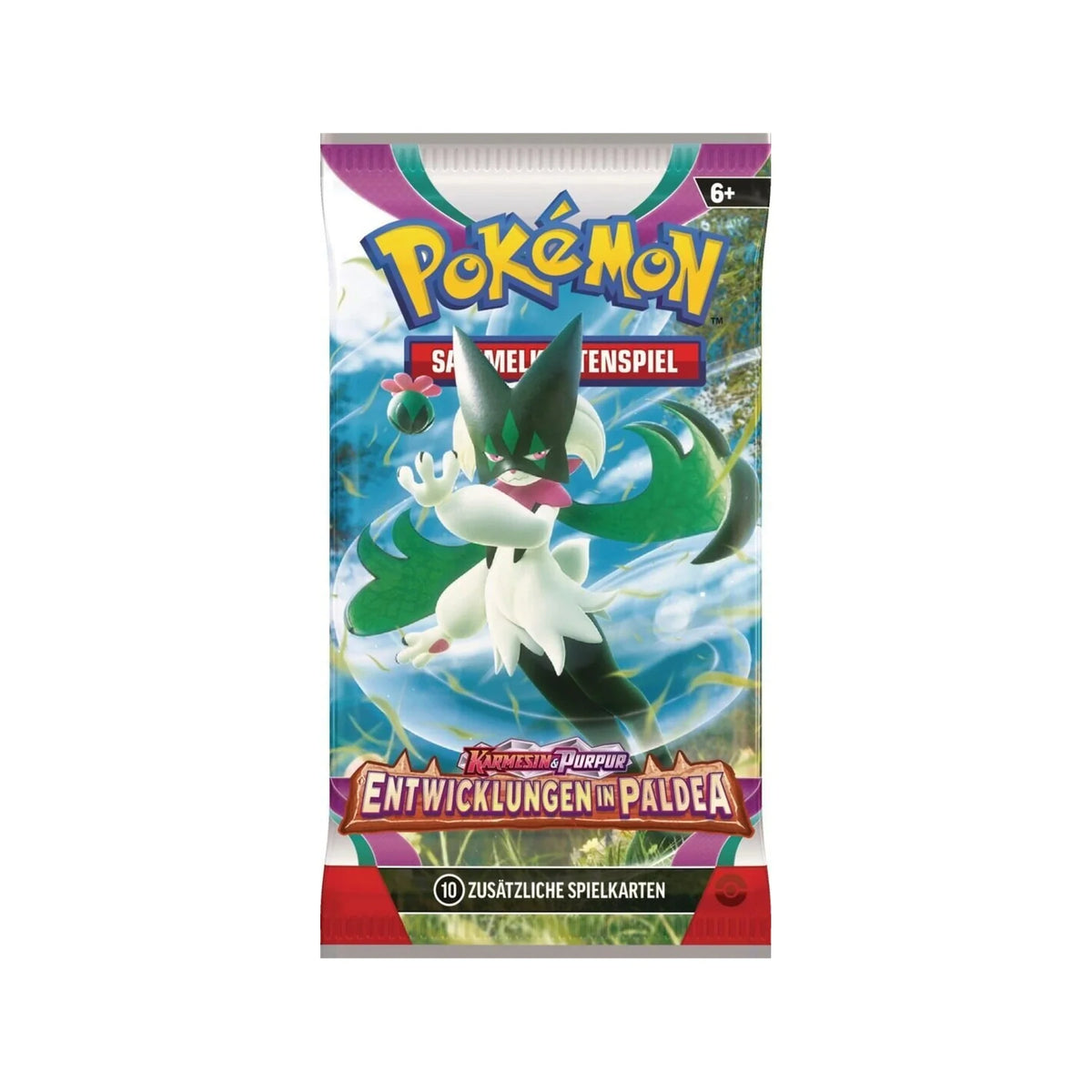 Pokémon Entwicklungen in Paldea Booster – zweites Motiv