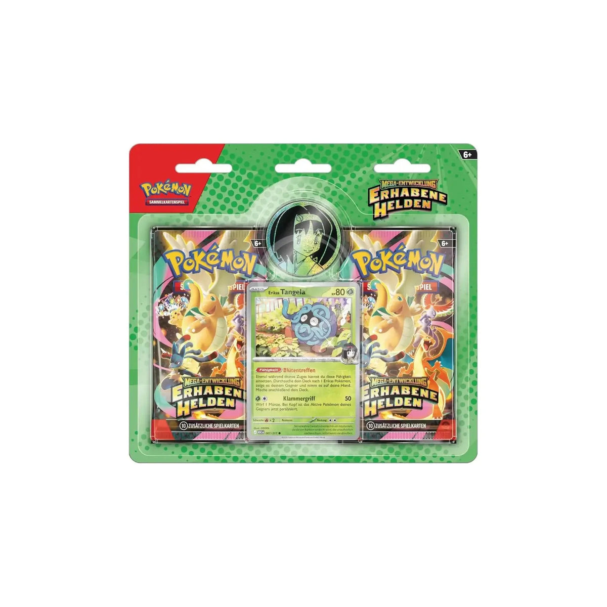 Pokémon Erhabene Helden 2-Pack Blister – Erika
