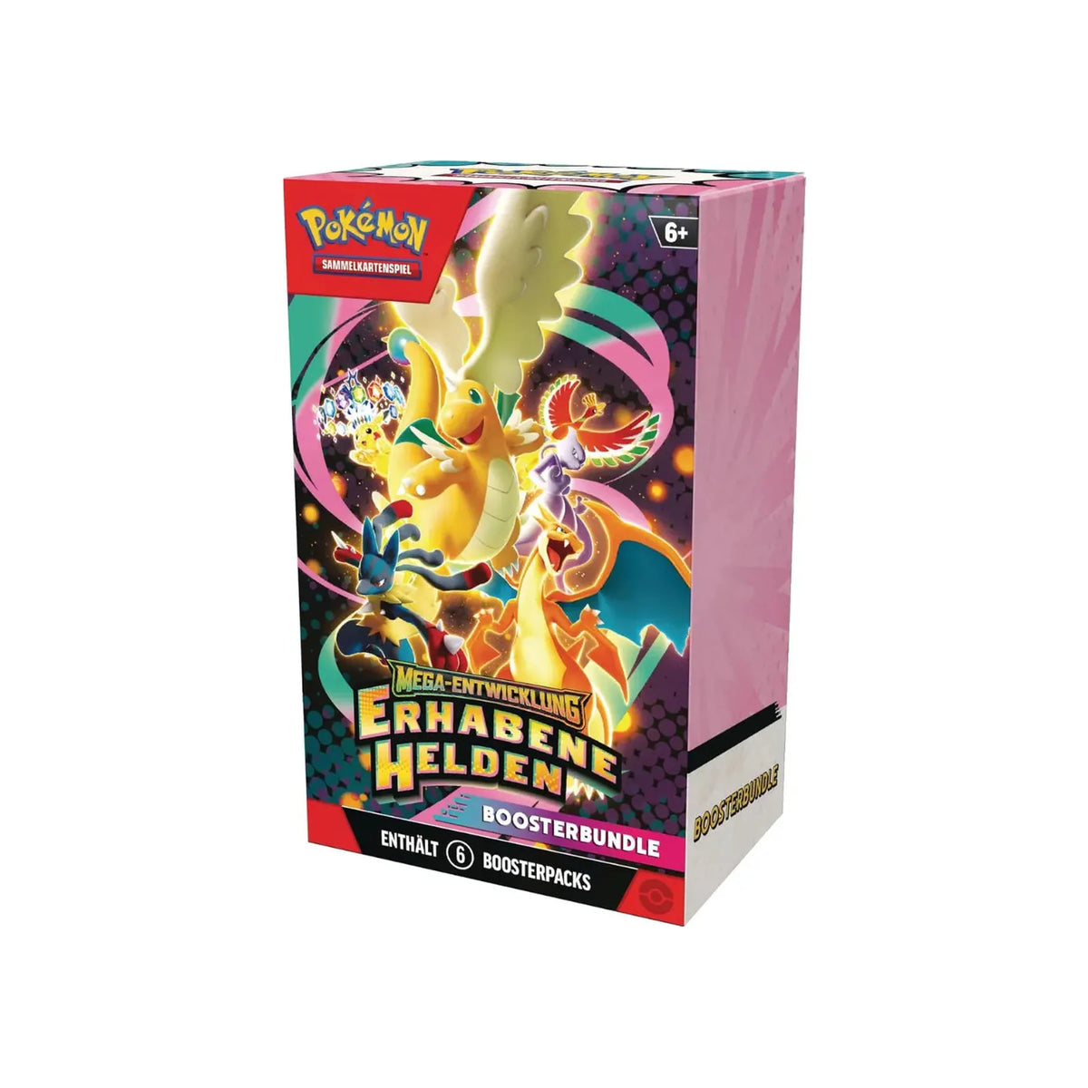 Pokémon Erhabene Helden Booster Bundle Vorderseite