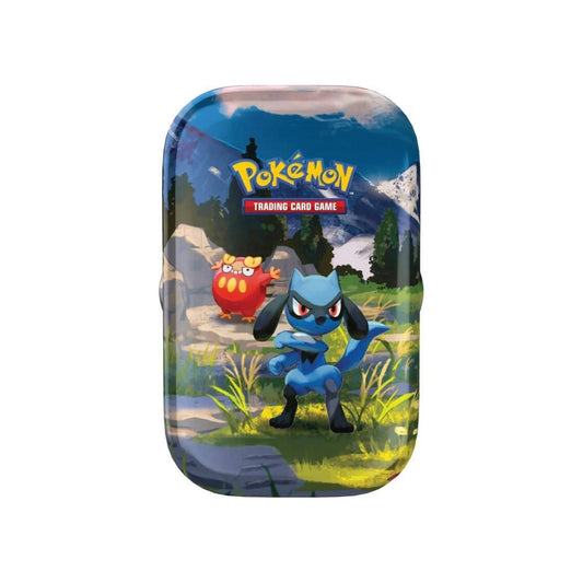 Pokémon Erhabene Helden Mini-Tin-Box mit Riolu-Motiv