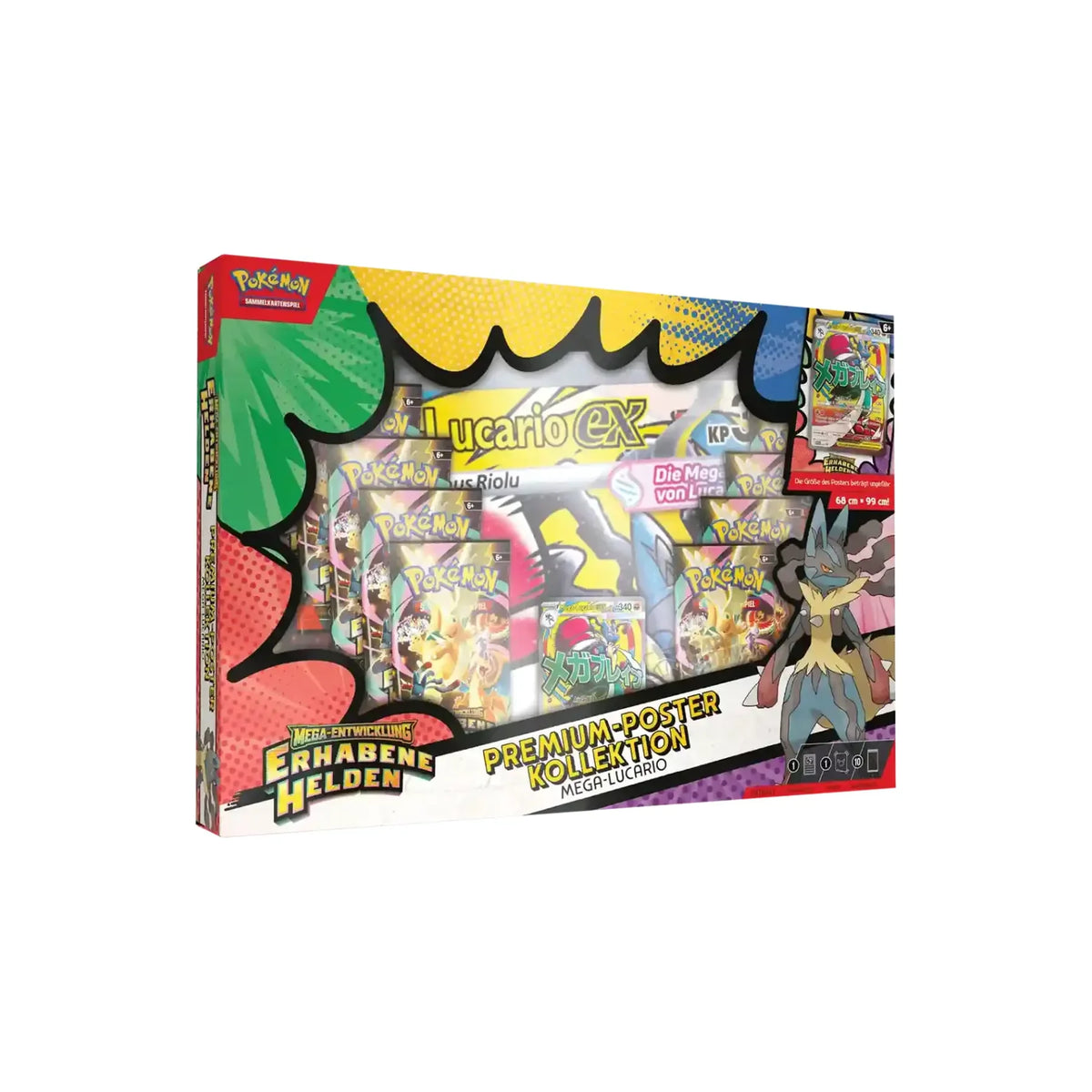 Pokémon Erhabene Helden Premium-Poster-Kollektion – Detailansicht