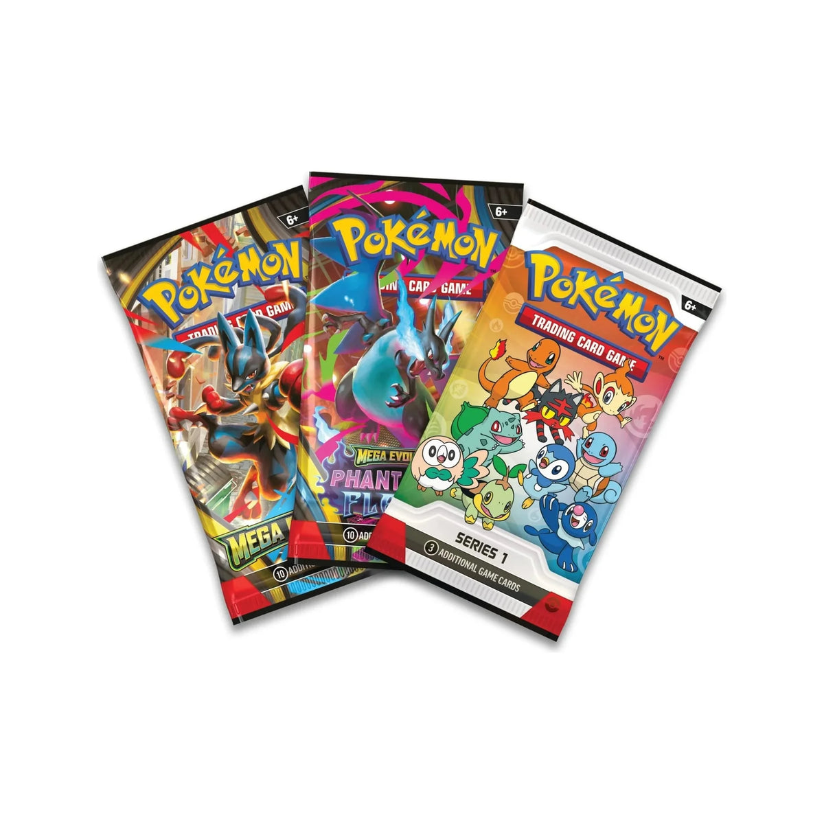 Drei Booster der First Partner Collection Series 1 Englisch
