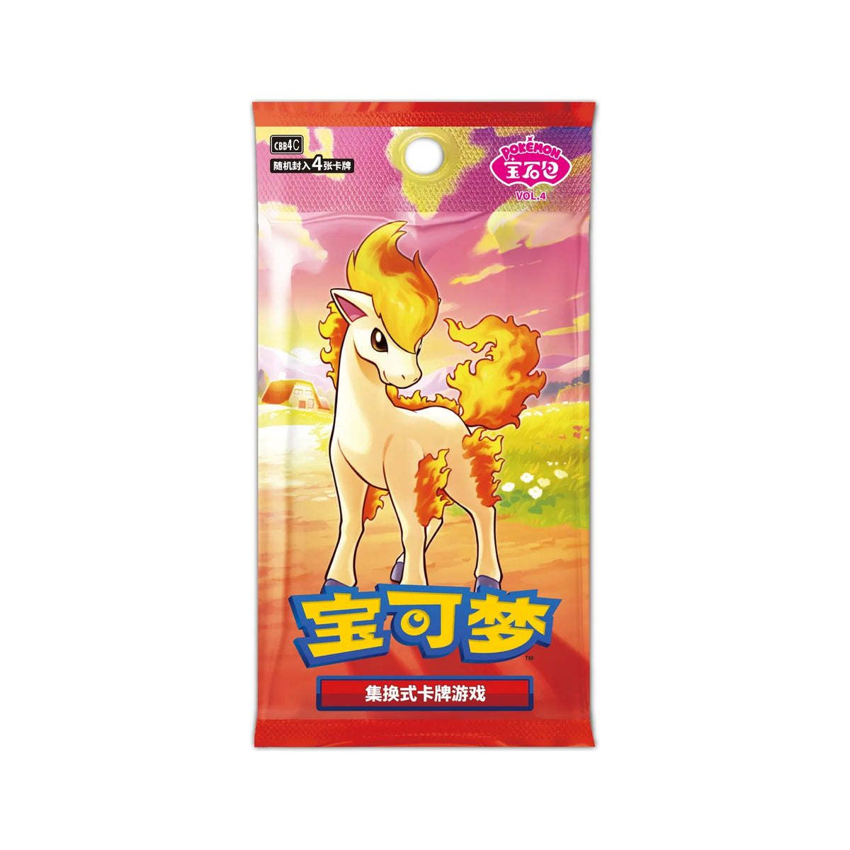 Pokémon Gem Pack Vol. 4 CBB4C Booster – Chinesisch
