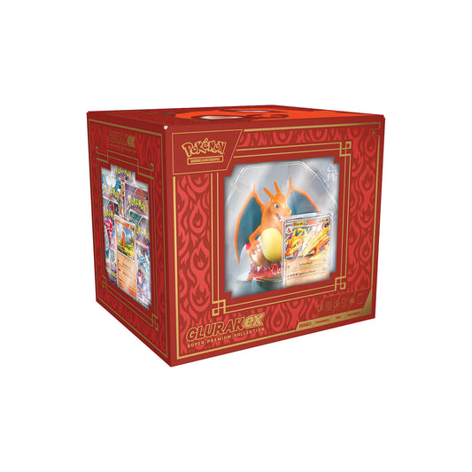 Pokémon Glurak-ex Super-Premium-Kollektion, Box-Vorderseite