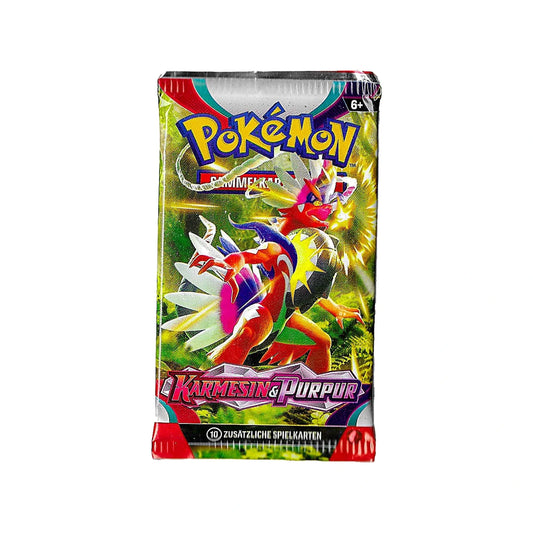 Pokémon Karmesin & Purpur Booster – Deutsch