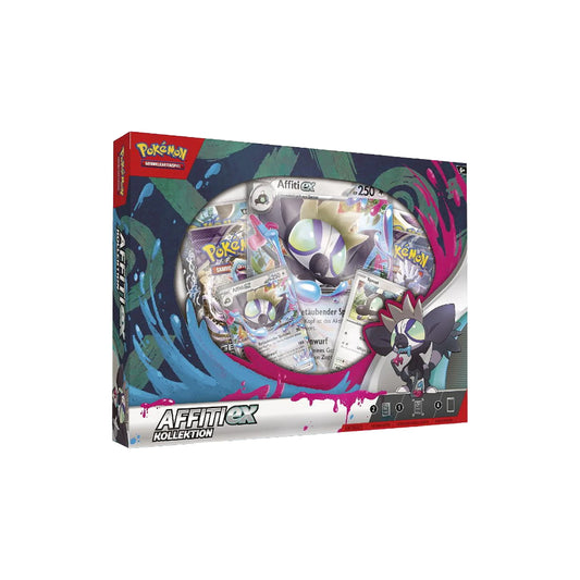 Pokémon Affiti-ex Kollektion Deutsch, Box-Vorderseite