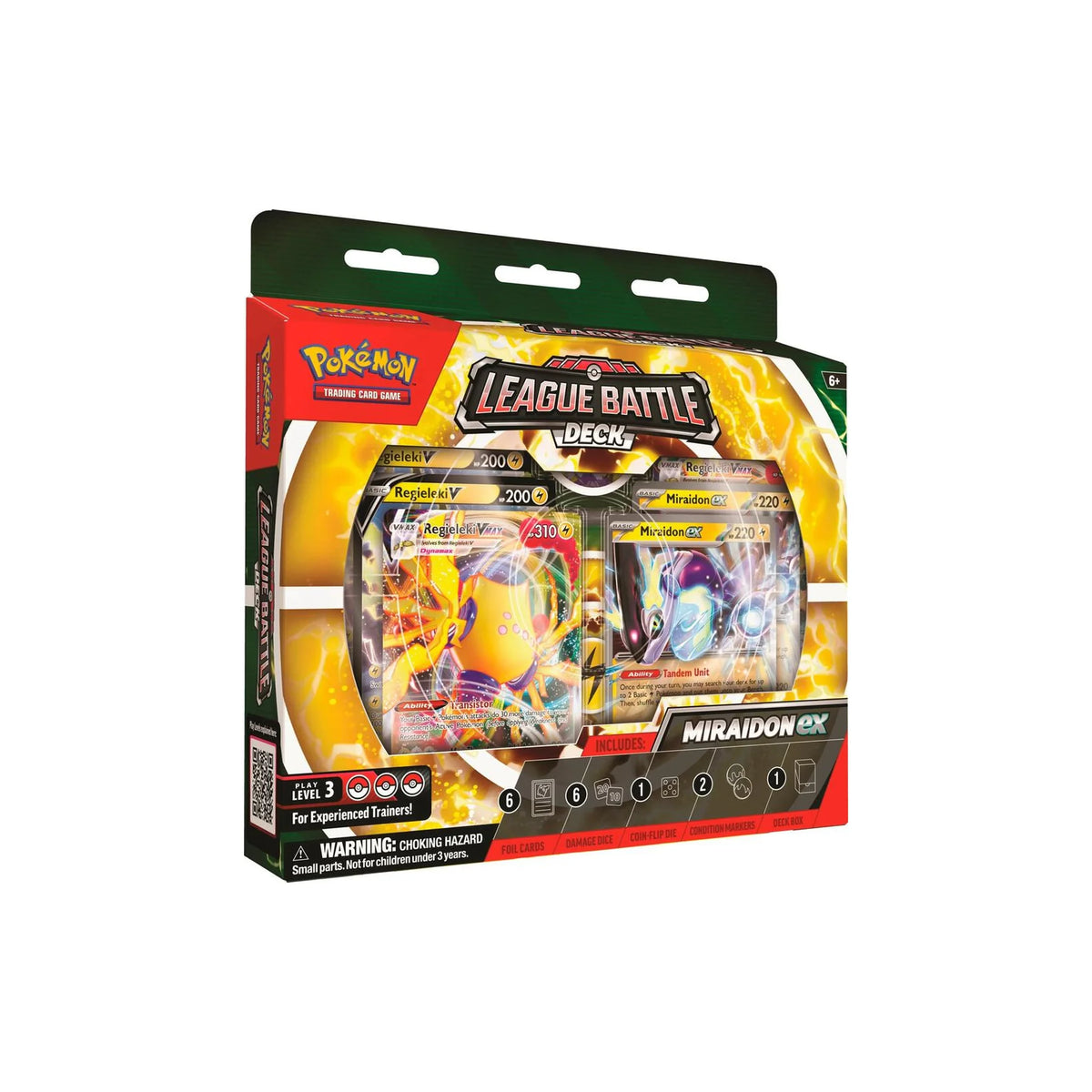 Pokémon Liga-Kampfdeck Miraidon-ex Englisch Verpackung