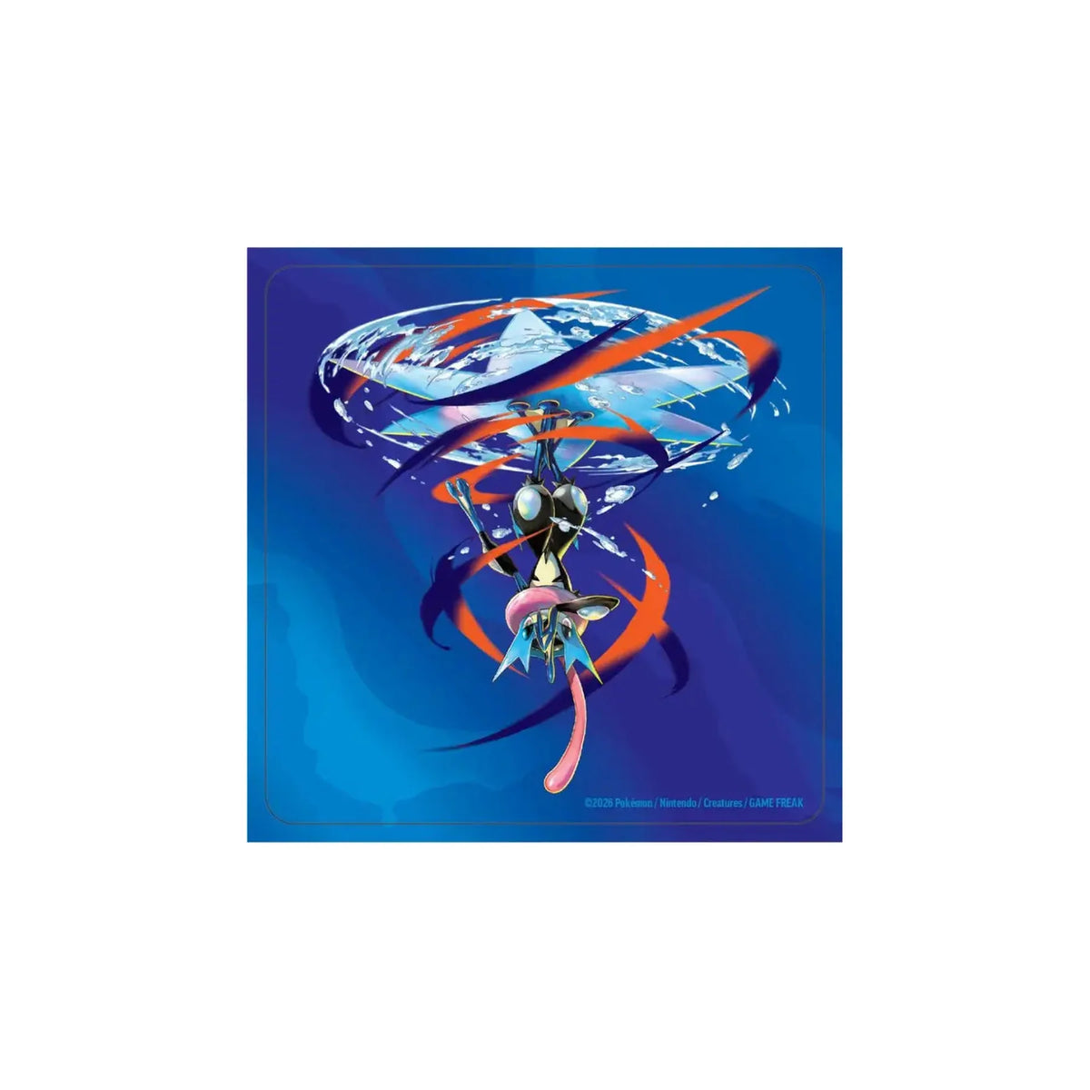 Mega Greninja ex Premium Collection, Tech Sticker mit Mega Greninja