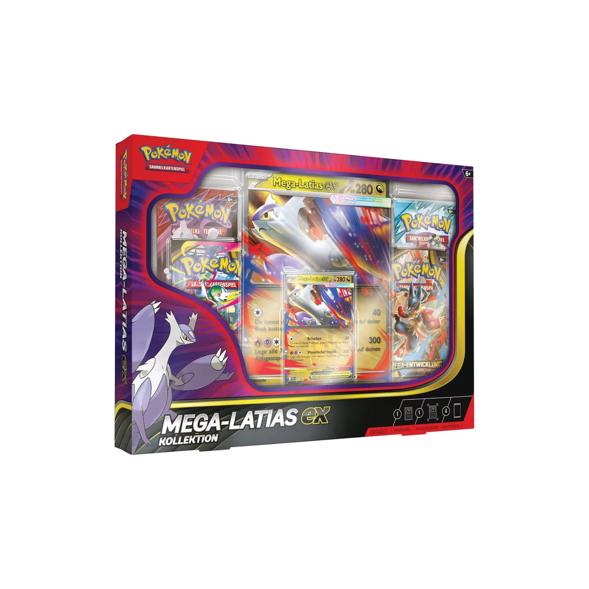 Pokémon Mega-Latias-ex Kollektion, Box-Vorderseite
