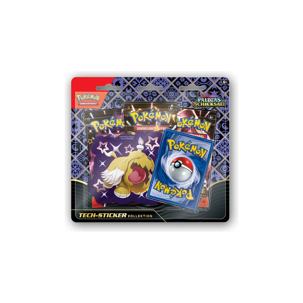Pokémon Paldeas Schicksale Tech Sticker Kollektion Gruff