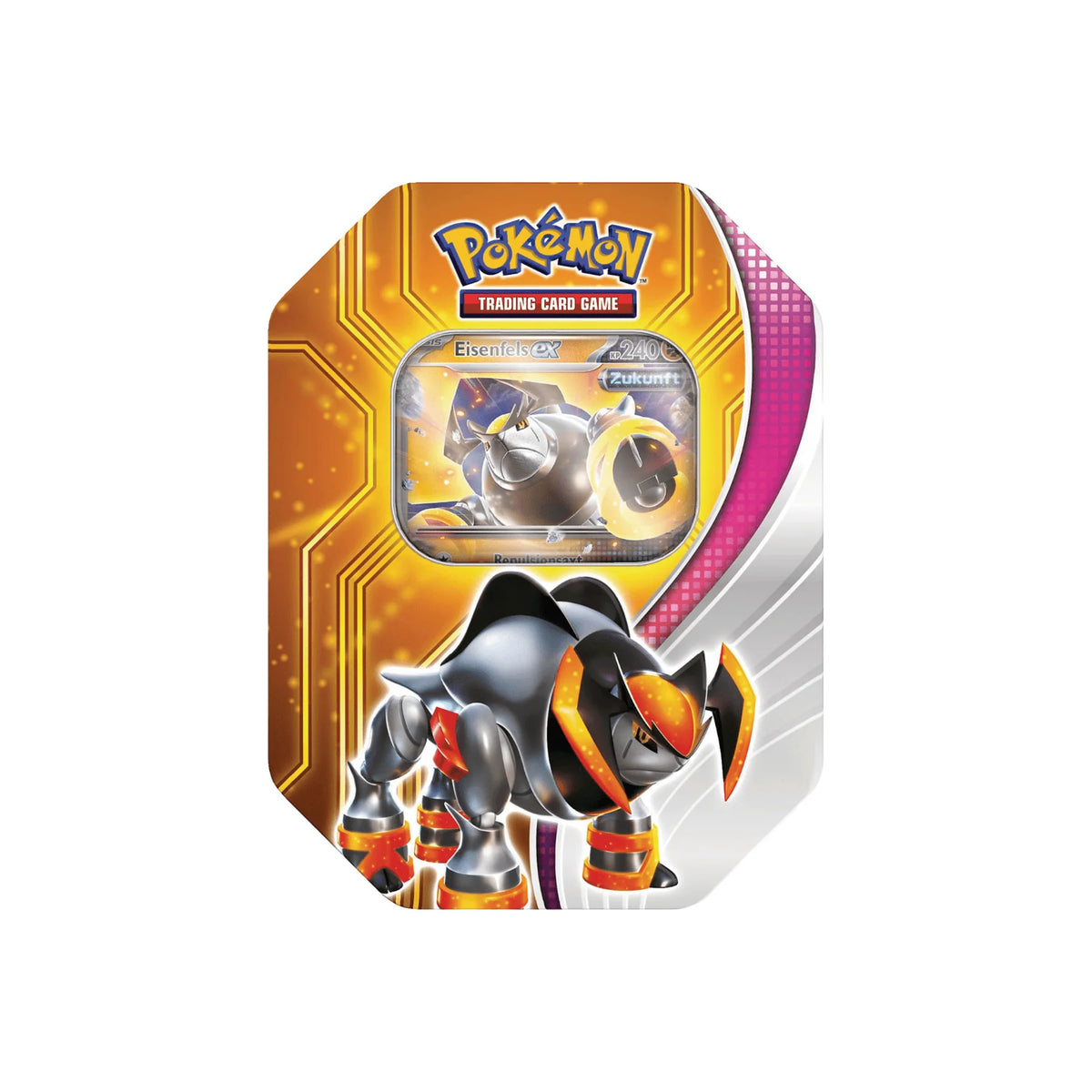 Pokémon Paradox Schicksale Tin-Box Eisenfels-ex