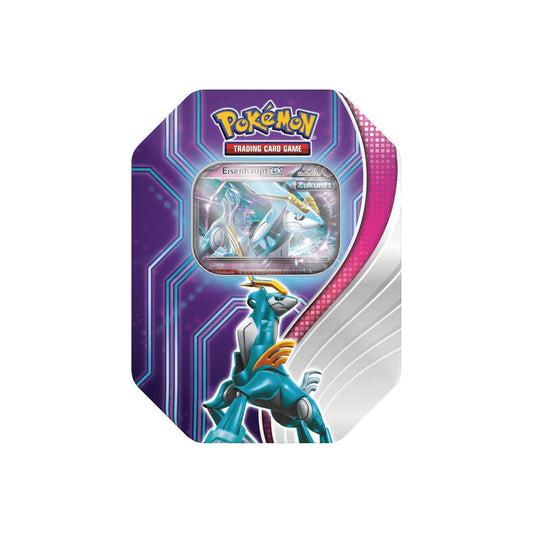 Pokémon Paradox Schicksale Tin-Box Eisenhaupt-ex