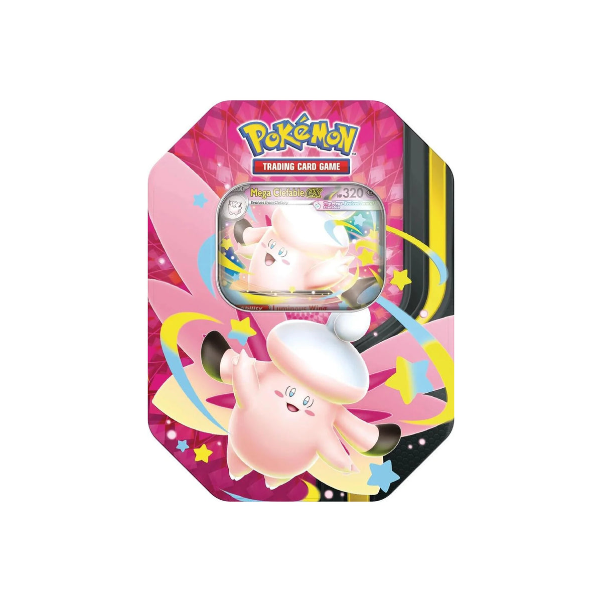 Pokémon Tin-Box Mega Moonlit Mega Clefable ex Englisch