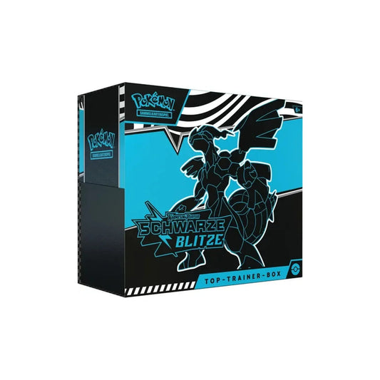 Pokémon Schwarze Blitze Top Trainer Box – Verpackung