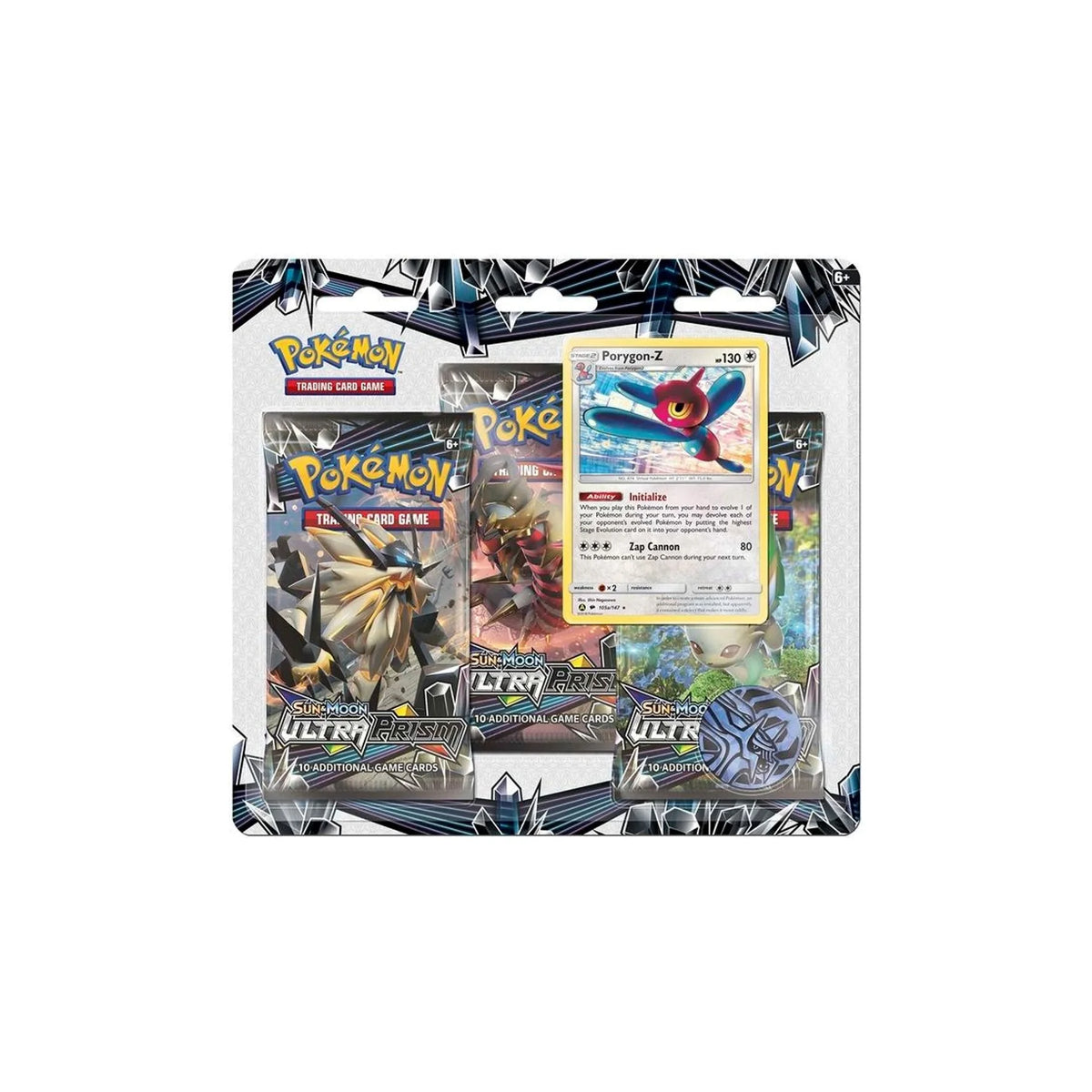 Ultra Prism 3-Pack-Blister Englisch mit Promo Porygon-Z