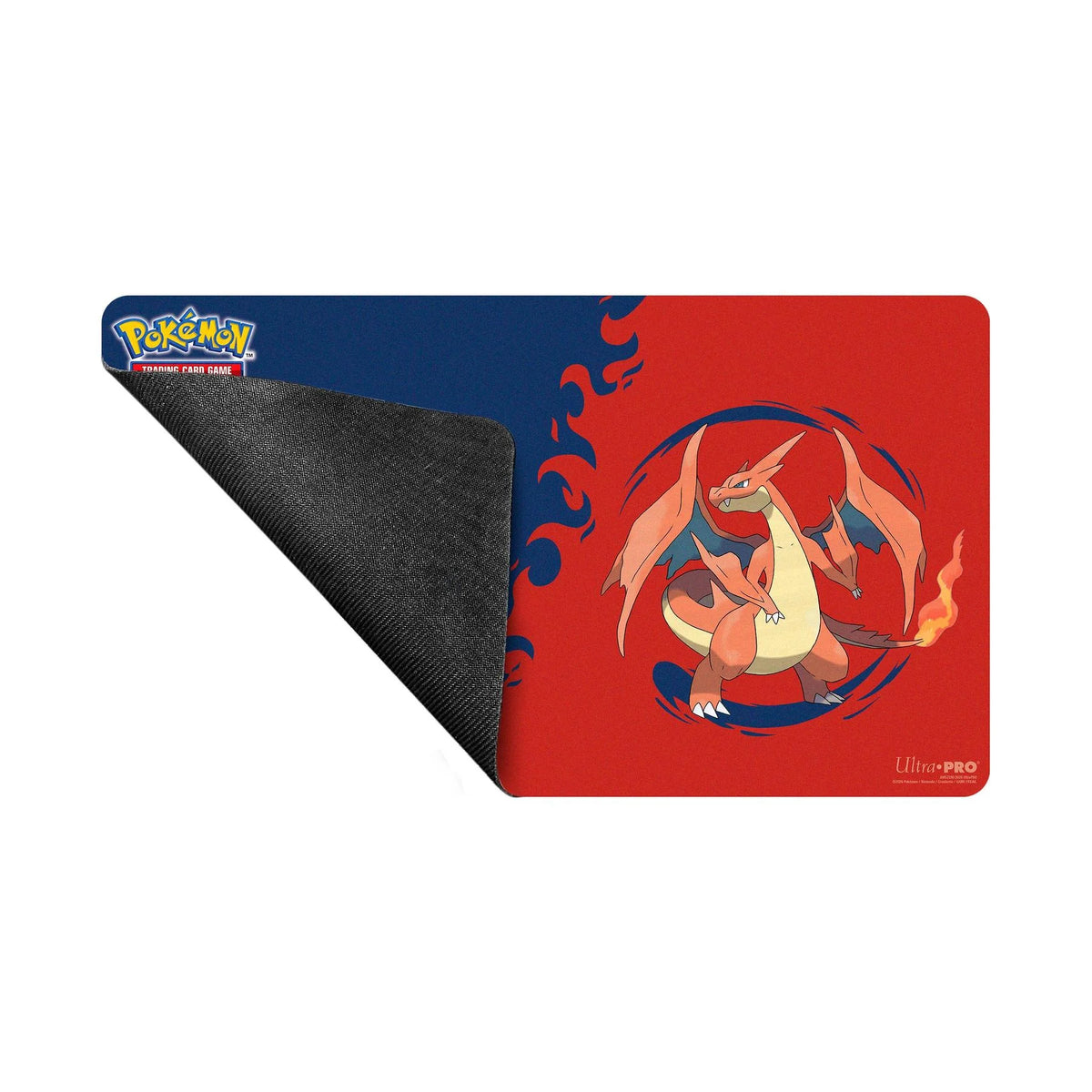 Ultra PRO Playmat Mega Charizard X und Y – Gummiunterseite